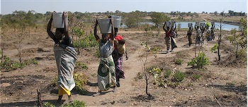 Women Carry Water